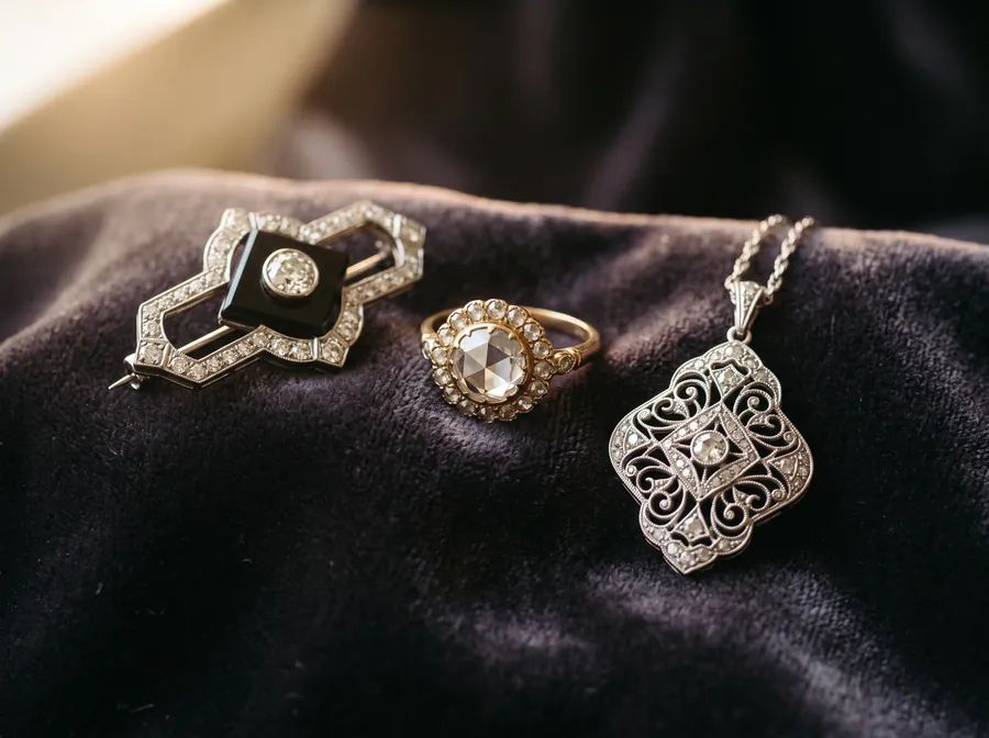 Joyería vintage y de época: estilos y firmas